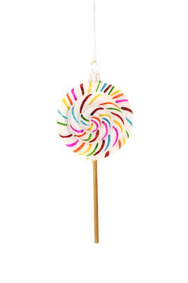 Load image into Gallery viewer, RAINBOW LOLLIPOP ORNAMENT

