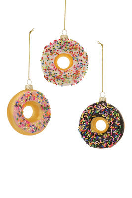 DONUT WITH SPRINKLES ORNAMENT