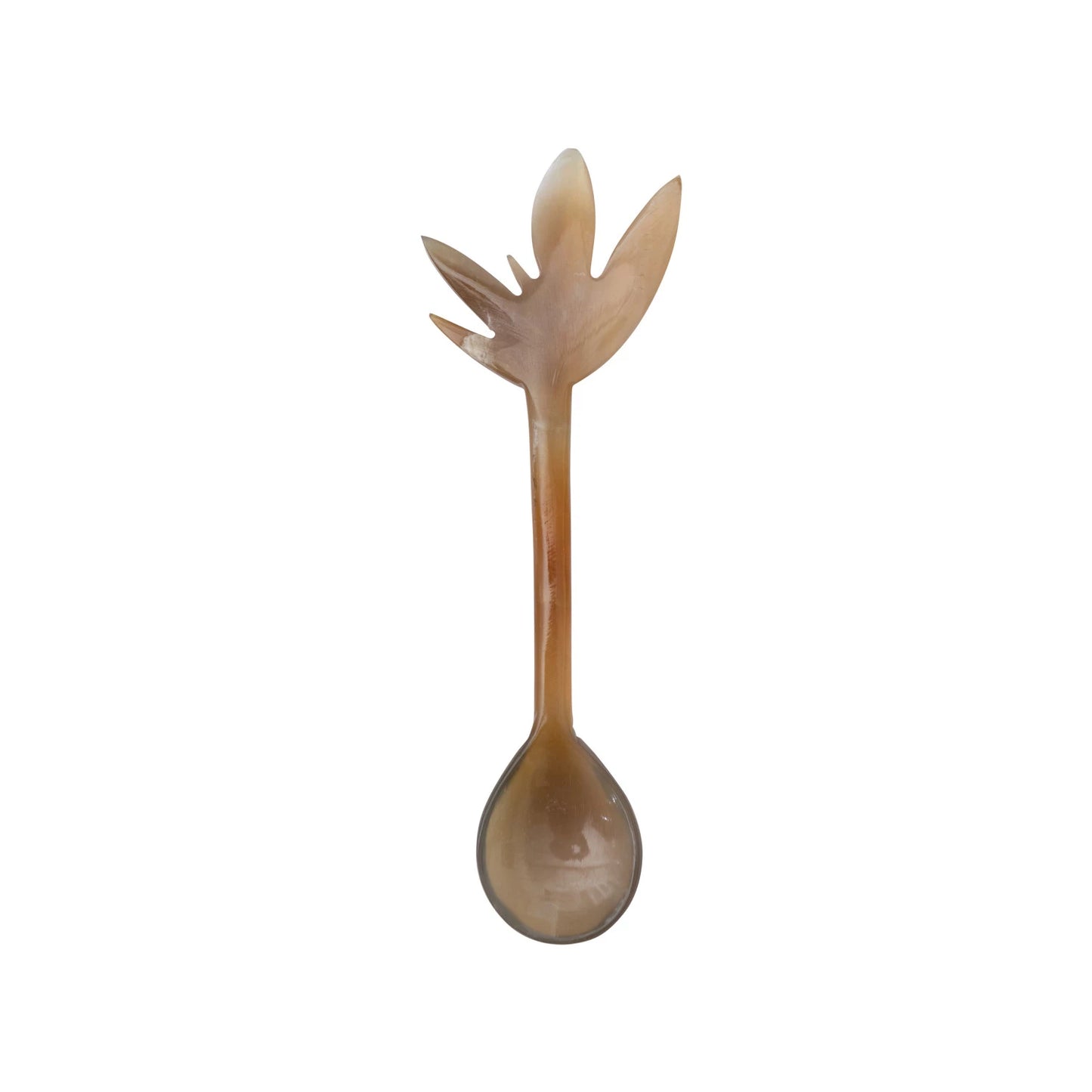 HAND CARVED HORN SPOON