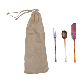HAND FORGED APPETIZER CUTLERY SET