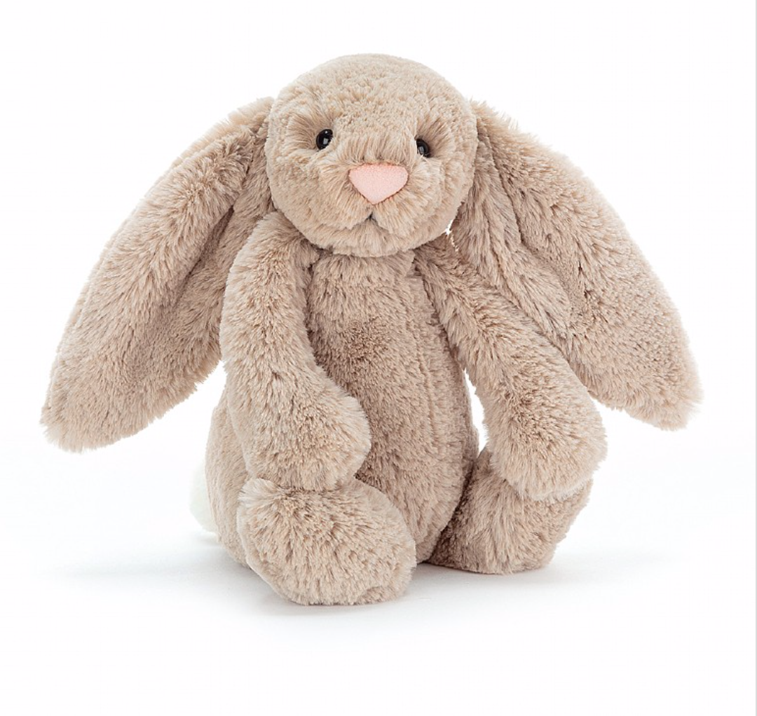 JELLYCAT BASHFUL BEIGE BUNNY 