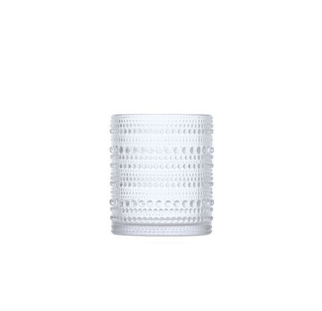 JUPITER 10 OZ DOUBLE OLD FASHIONED GLASS - CLEAR