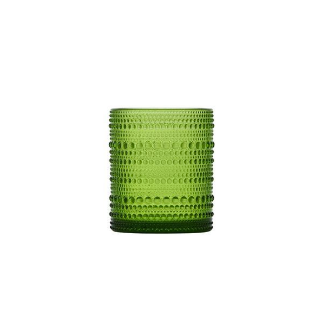 JUPITER 10 OZ DOUBLE OLD FASHIONED GLASS - FERN
