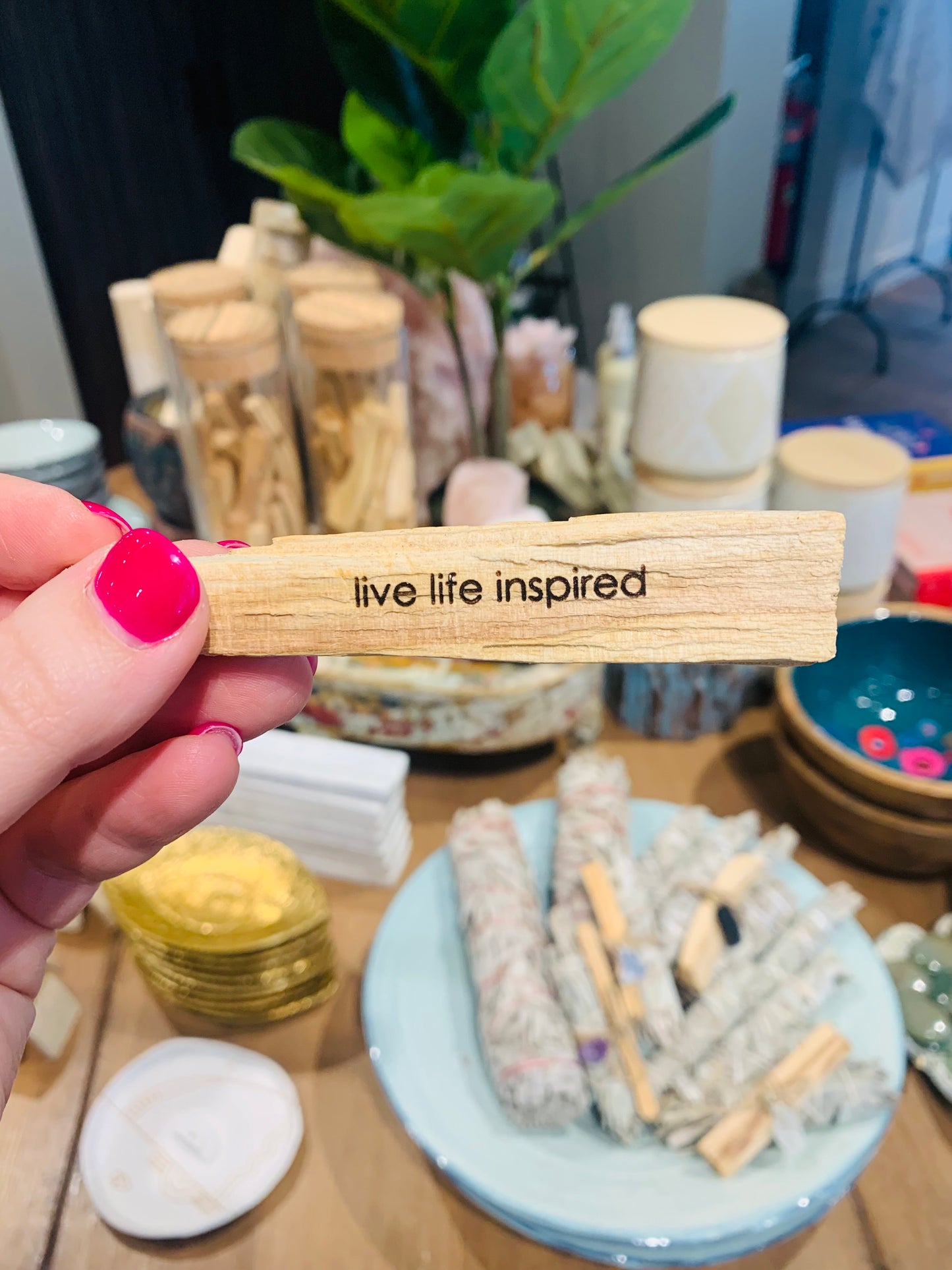 LIVE LIFE INSPIRED PALO SANTO STICK