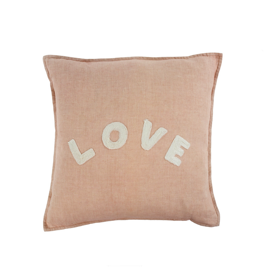 "LOVE" LINEN PILLOW