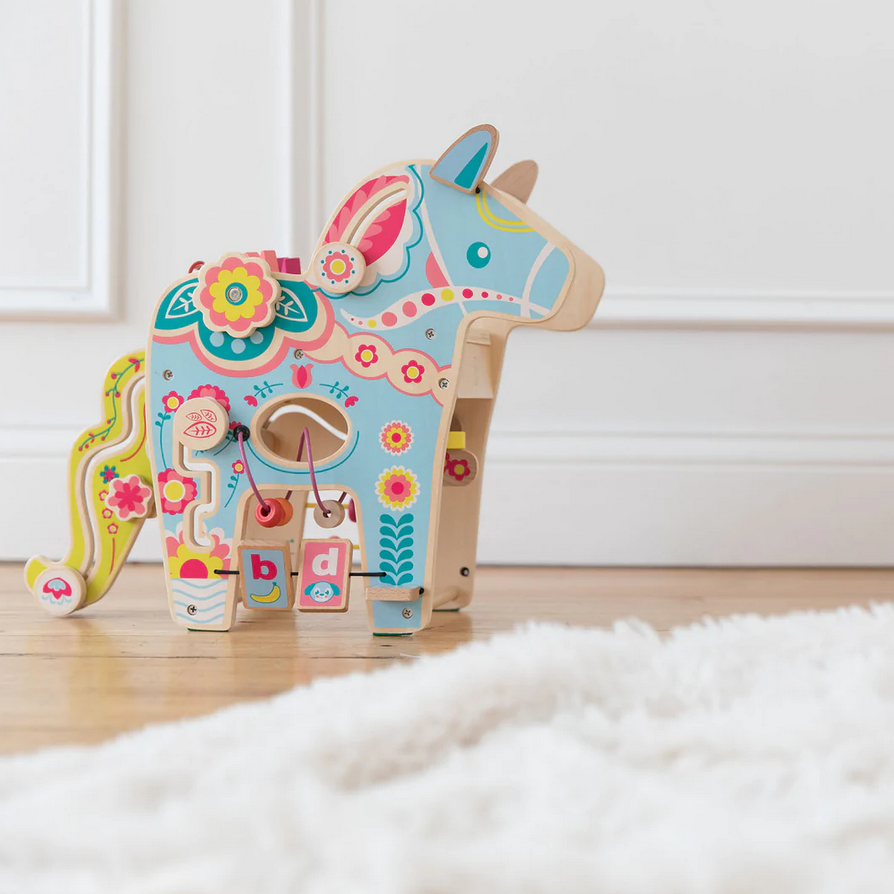 PLAYFUL PONY ACTIVITY TOY - MANHATTAN TOY COMPANY