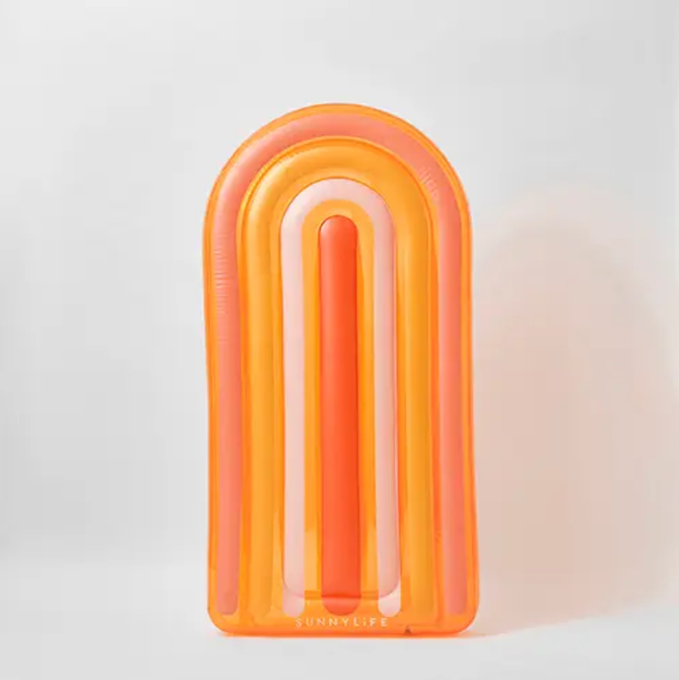 RAINBOW POOL FLOAT SUNNYLIFE