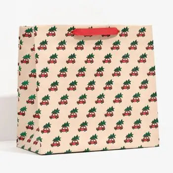 RED CARS WITH GLITTER BAG - LG