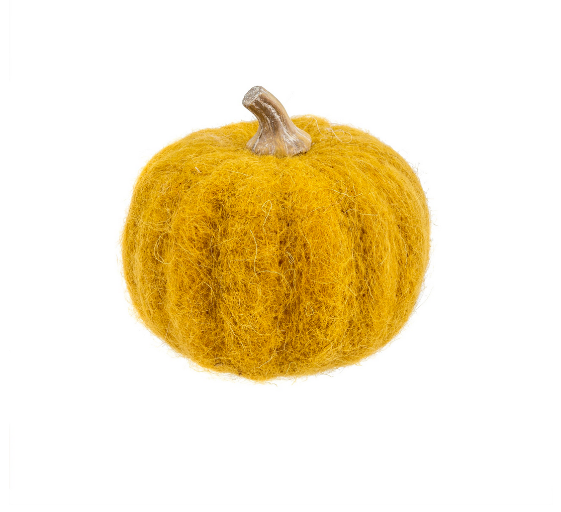 SMALL OCHRE PUMPKIN