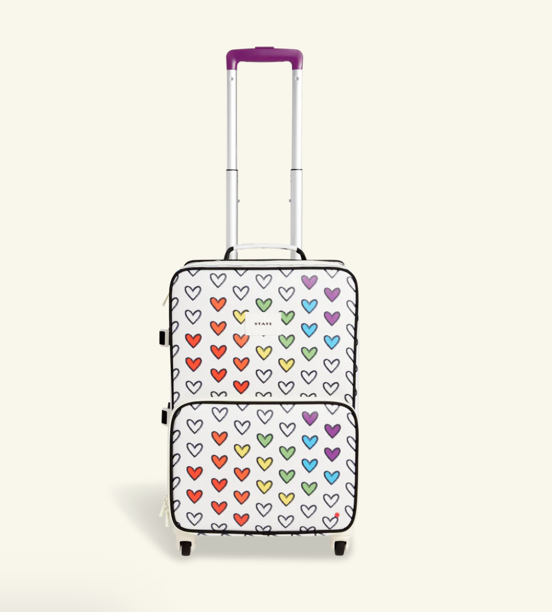 STATE LOGAN SUITCASE - HEARTS