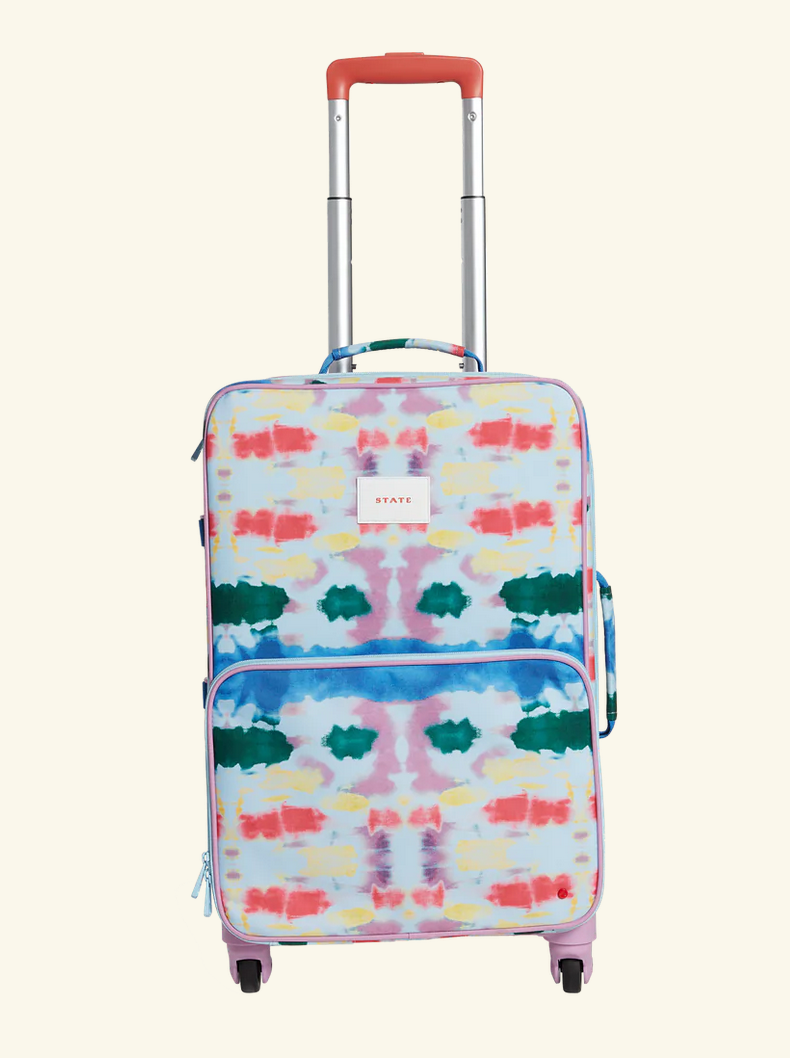 STATE LOGAN SUITCASE - RAINBOW TIE DYE