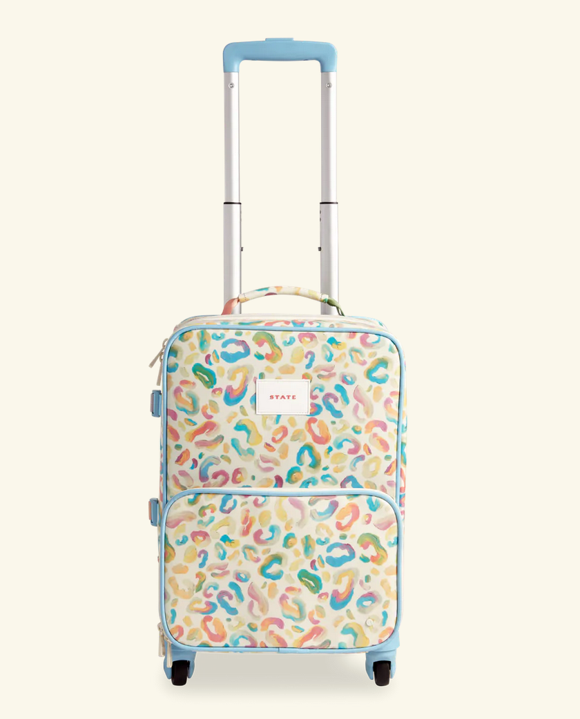 STATE MINI LOGAN SUITCASE - PAINTERLY ANIMAL