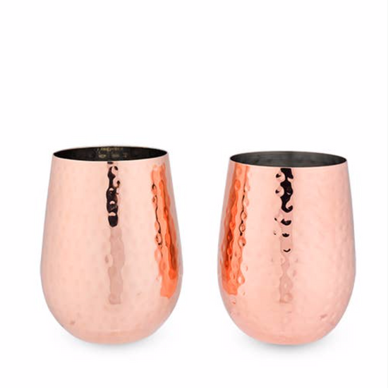 Load image into Gallery viewer, COPPER WINE/MOSCOW MULE TUMBLER
