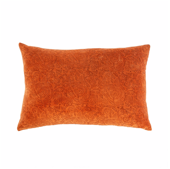 Load image into Gallery viewer, PRINTED VELVET PILLOW
