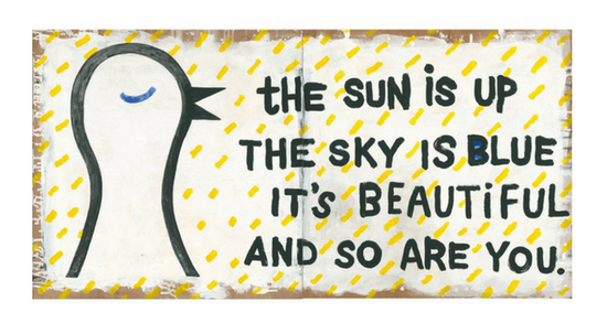 ART PRINT - THE SUN IS UP