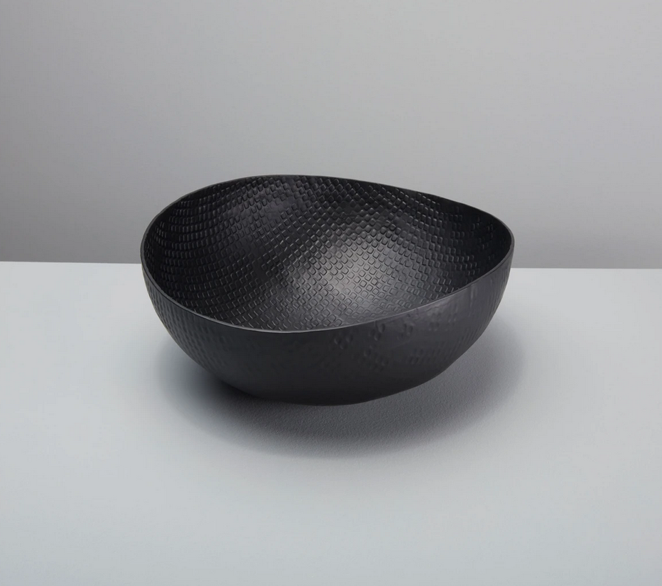 Load image into Gallery viewer, BLACK ALUMINUM BOWL
