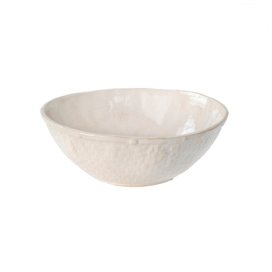 Load image into Gallery viewer, BASKETWEAVE ROUND SERVING BOWL - SMALL
