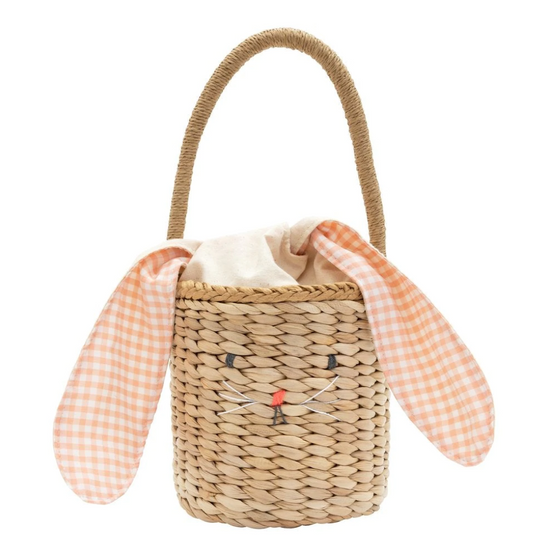 EASTER BUNNY GINHAM BASKET