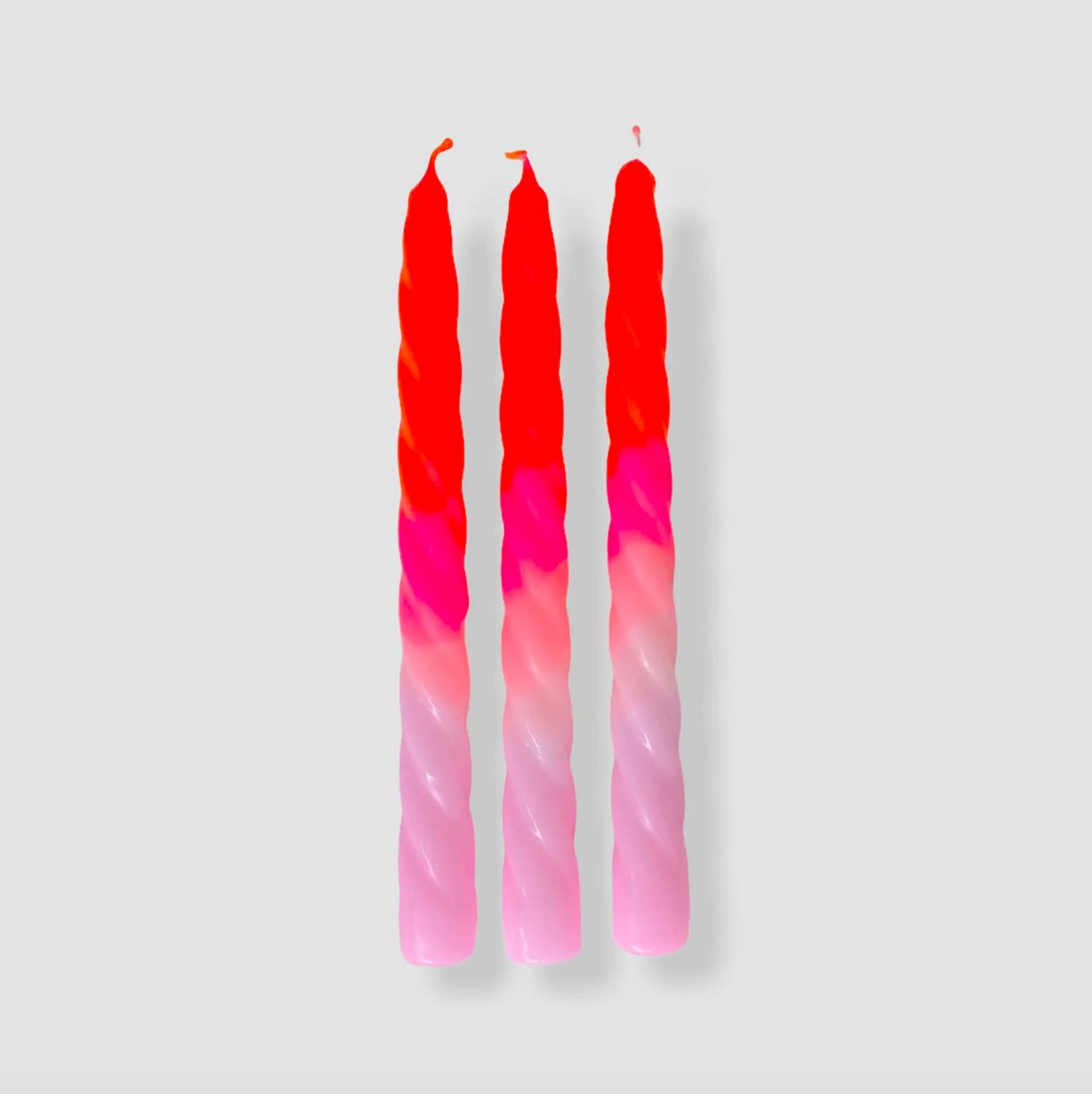 DIP DYE TWISTED CANDLES