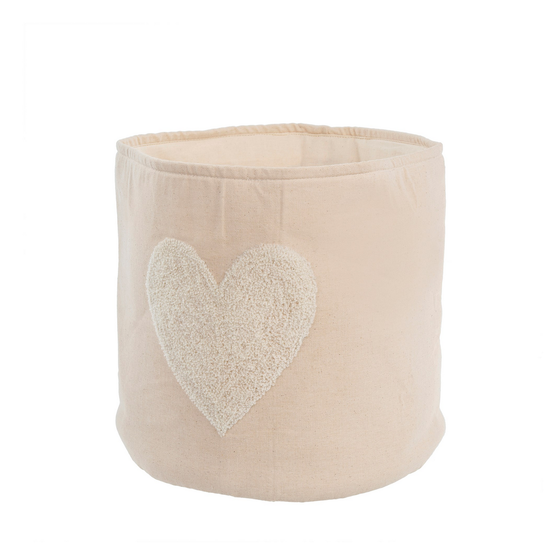 White heart basket deals