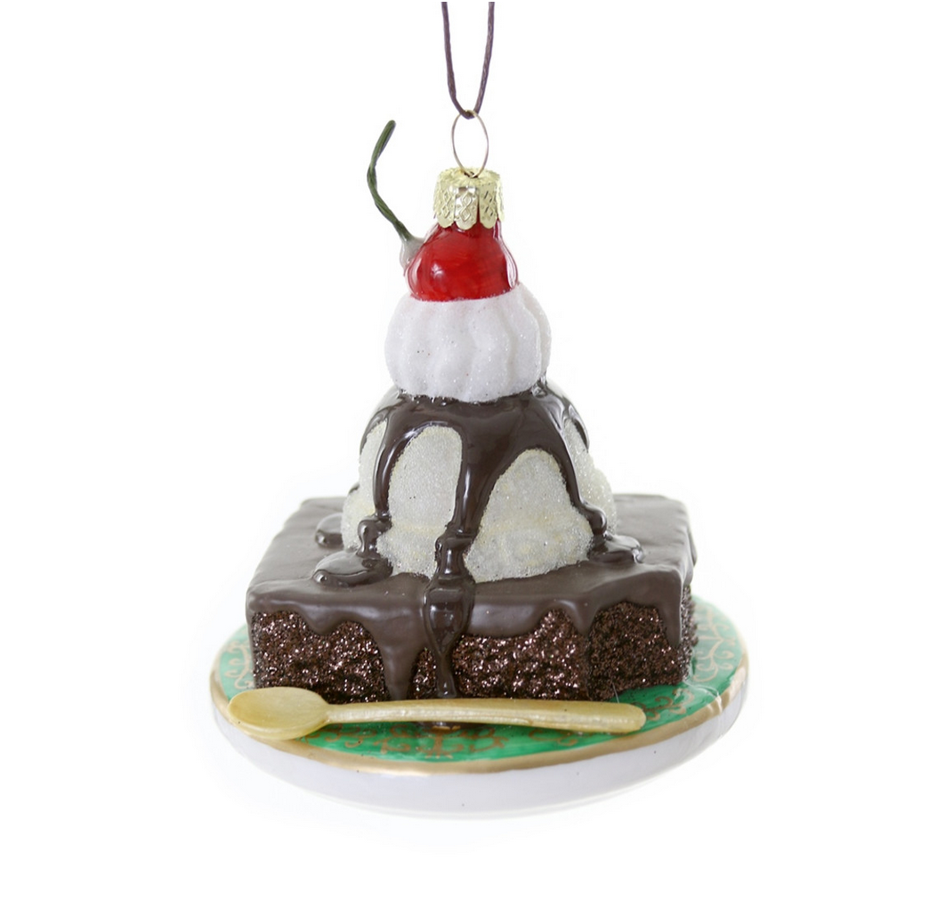 Load image into Gallery viewer, BROWNIE SUNDAE ORNAMENT
