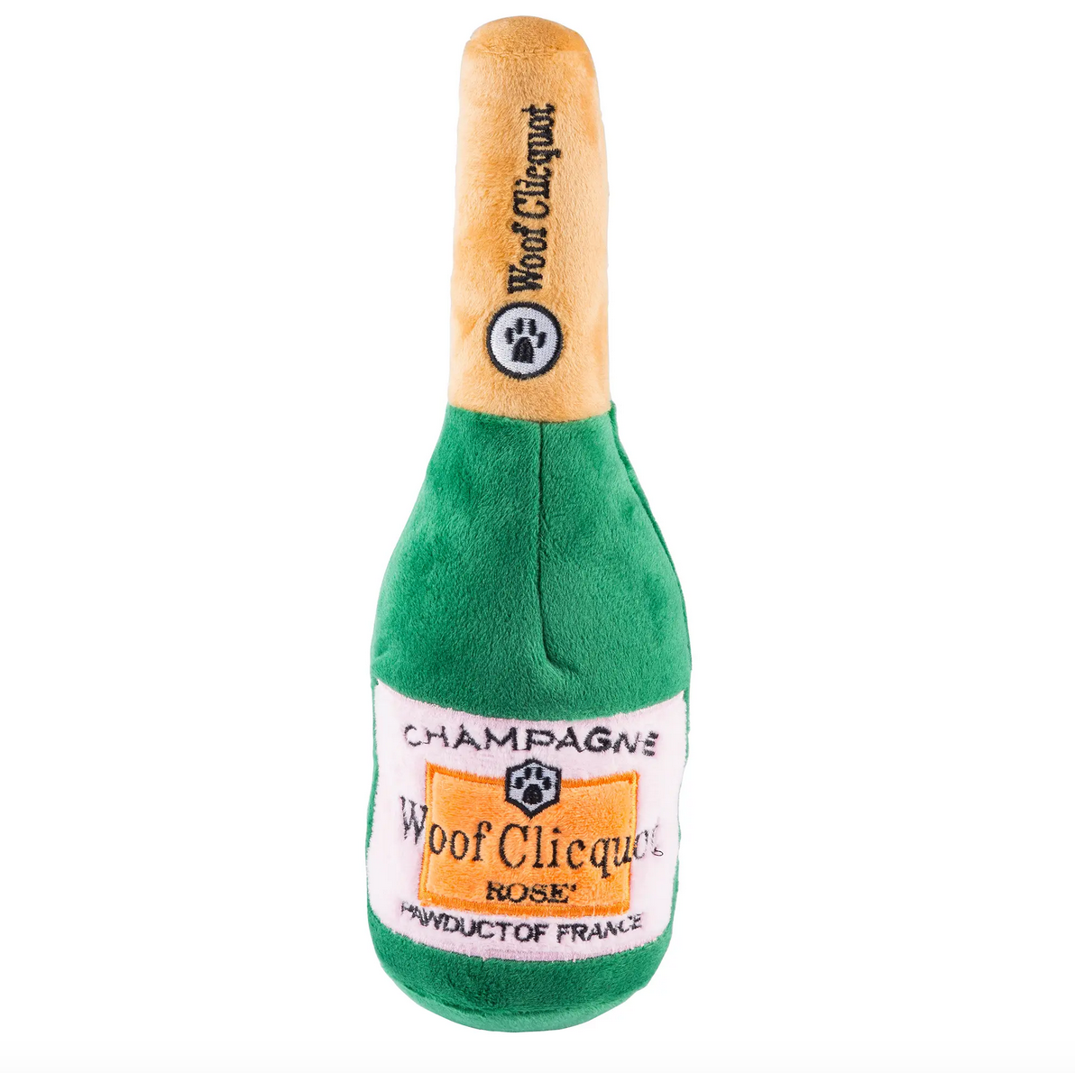 Load image into Gallery viewer, WOOF CLICQUOT CHAMPAGNE DOG TOY X-LARGE
