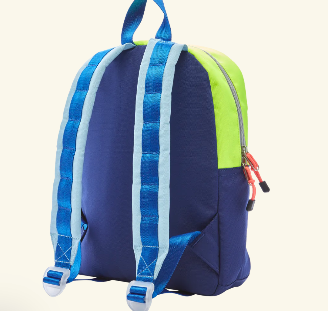 Load image into Gallery viewer, KANE KIDS MINI BACKPACK - NAVY/NEON
