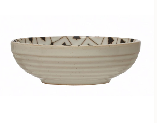 Load image into Gallery viewer, TREE STONEWARE BOWL
