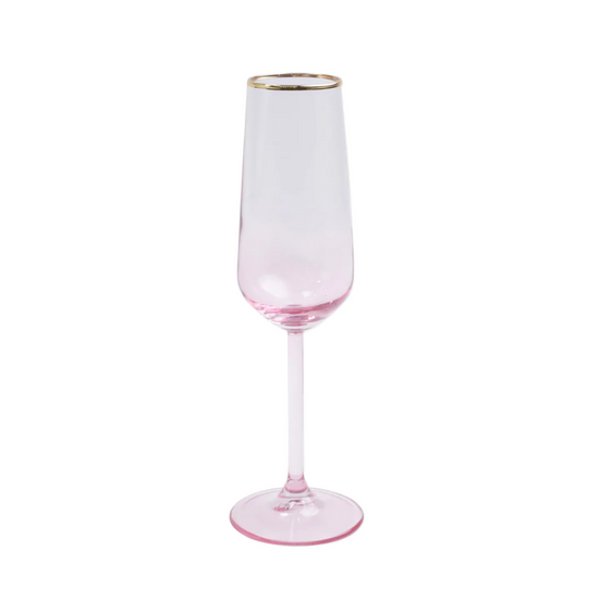 RAINBOW ASSORTED CHAMPAGNE FLUTES