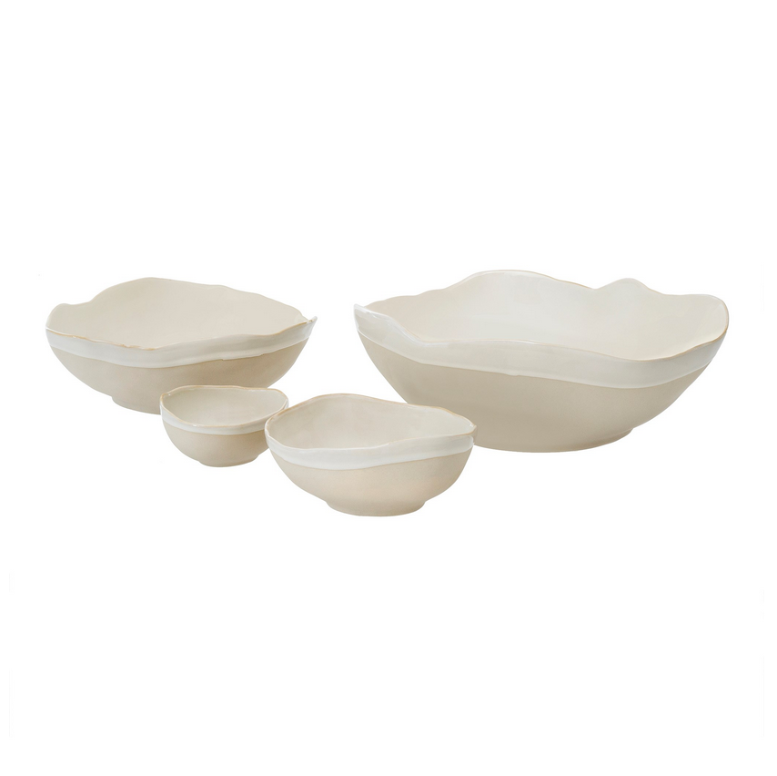 SHORELINE SERVING BOWL - LARGE – breathe at home