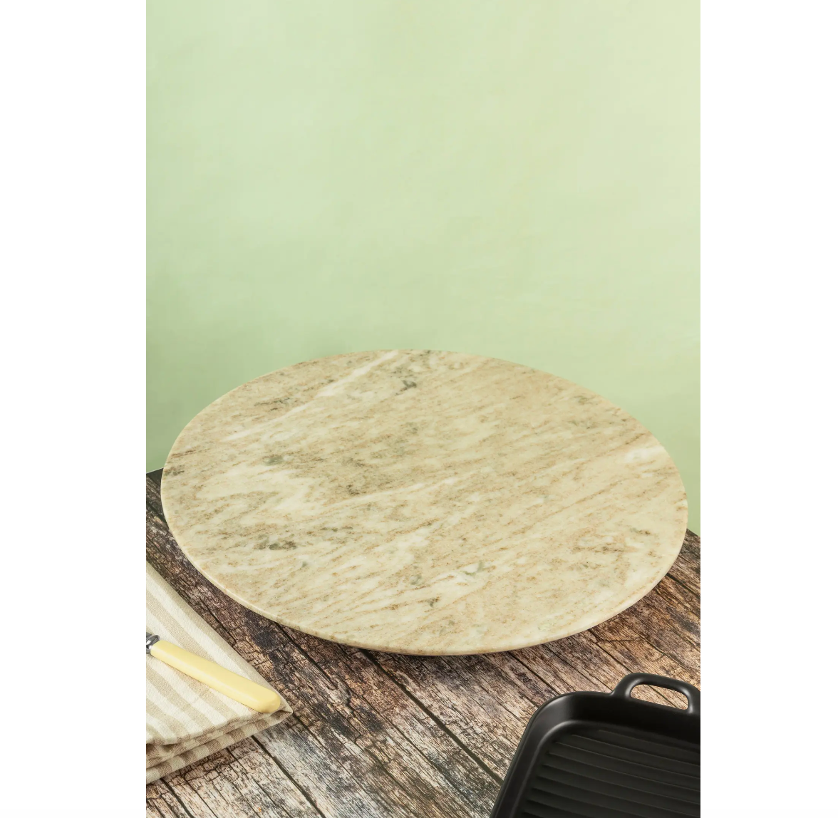 Load image into Gallery viewer, RICHMOND BEIGE MARBLE LAZY SUSAN
