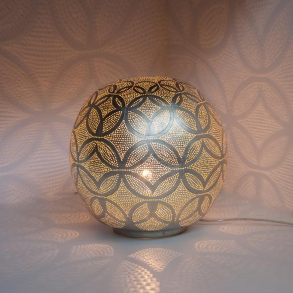 Load image into Gallery viewer, BALL CIRCLES TABLE LAMP
