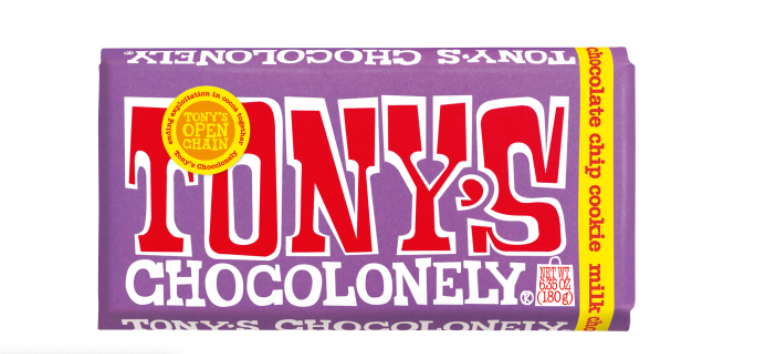 TONY'S CHOCOLONELEY BIG BAR - MILK CHOCOLATE CHIP COOKIE